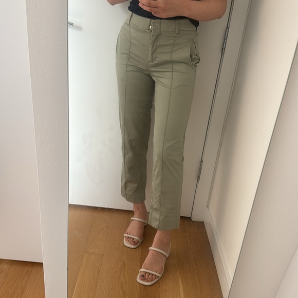 J. Crew Factory Pants - J. Crew Factory Women’s Linen Cotton Pant. (Green, size 0)